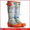 New Women's Flat Wellie Wellington, Knee High Rubber Snow/Rain Boots