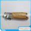 Quality control service Can opener with bamboo handle