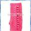 100% acrylic pink pom pom knit half gloves for older girls