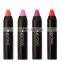 Newest 12 Fashion Colors Name Sugar Box Mini Water Sense Lip Stick Lipstick Pencil, Long Lasting than Kiss proof