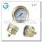 High quality brass back mount subsea pressure meter