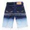 2015 high waist dip dye raw denim short jeans for menJXH175