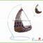 Round rattan outdoor round swing