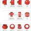 UL FM approved 1*1/4"-12" Ductile iron grooved reducing Cross price list