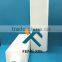HOT Stamping Plastic Material Screen Printing Surface Handling Square HDPE plastic bottle with pump for shampoo shower gel
