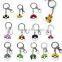 Pokemon Custom Keychain pokemon metal keychain