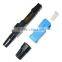 SC/UPC fiber optic fast connector , quick field assembly FTTH SC fast connector