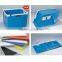 collapsible small corrugated plastic storage box