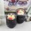 Brand new water proof homeware marble candle jar designed with lid for stone cups candle holder