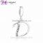 2016 Lovans Jewelry Latest 925 Silver Slide Letter Charms bracelet