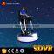 9d vr standing up simulator with 1 seat with flight simulator motion platform
