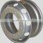 22.5x8.25 tubeless steel wheel for export