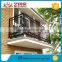  China modern house grill design aluminium balcony railing