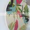 fine summertime flower decorative wholesale wooden handmade wall clock