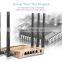 Afoundry WIFI Router Long Range High Power Wireless Computer Router 5x5dBi Antenna Metal Computer Router (Gold)