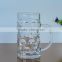 Glass beer steins