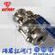 Clamped End 3pc Stainless Steel Ball Valve With ISO5211