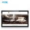 21.5 inch monitor advertising display android wifi interactive touch screen kiosk wall mounted lcd display for dj cd player