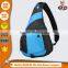 promotion black single backpack triangle bag