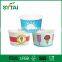 wholesale printed logo disposable recycled pudding paper cups