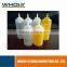 300ml Clear Plastic Ketchup Sauce Soy Squeeze Bottles With Screw Cap