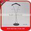 High quality portable bedroom clothes rack valet stand for clothes hat shelf