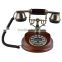 Novelty Antique Wood Phone for home decor/Retro Landline Telephone