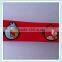 2015 custom cute pvc wristband 3d rubber band bracelet maker