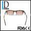 discount eyewear brown tortoise slim square sunglasses with brand lenses