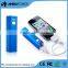 aluminum powerbank lipstick style 2000mah