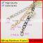 silver colour bag accessories metal chain for purse handle