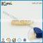 Gold color engrave sign handbag wallet clutch metal zipper puller