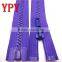 8# Fashion Derlin Zipper With Purple tape and teeth With Open End