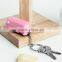 pink car shape keychains, custom made car keychains, custom made pink car shape keychains manufacture