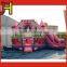 2016 Commercial Princess Inflatable Bouncy Castle With Slide