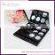 Pro 12 Pans Large Black Empty Magnetic Makeup Palette with Mirror