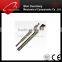 Straight tubular grill burner, virous options