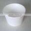 disposable white Paper food containers