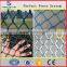 used galvanized low carbon steel chain link fence