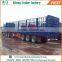 Sitong 3 axles stake bulk semi trailer 40t 60t livestock trailer for agricultural product