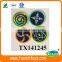 Plastic flashing spinning top toy with light for child