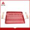 Cookware for outdoor wooden handle coating bbq grill pan tray