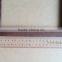 Vintage baked color wooden photo frame with roaster color