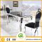 Cheap Black Tempered Glass Dining Table on Sale TH299