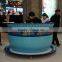Large fiberglass coffee cup chair