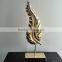 Resin Art Leaf Statue Decoration