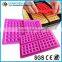 High temperture bared silicone cake mold