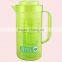 2L Diamond Series Food Grade Plastic Water jug set hot and cold water jug