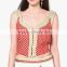 Cream Embroidered Indian Saree For Women Heavy Lacha Lehenga Style Saree 2016 HSD5513