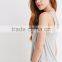 Summer U Neck Henley Sexy Girl Tank Top
